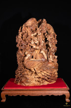 Bức Tranh Tứ Quý "Tùng – Cúc – Trúc – Mai"